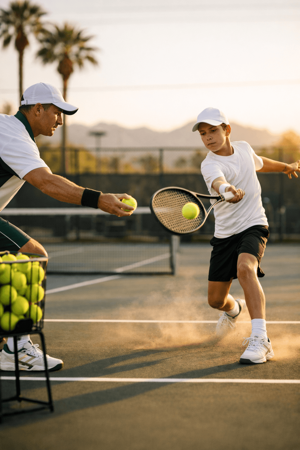 European tennis coaching philosophy in Phoenix